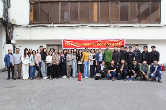 HANEL TỔ CHỨC TẬP HUẤN NGHIỆP VỤ PHÒNG CHÁY, CHỮA CHÁY NĂM 2025